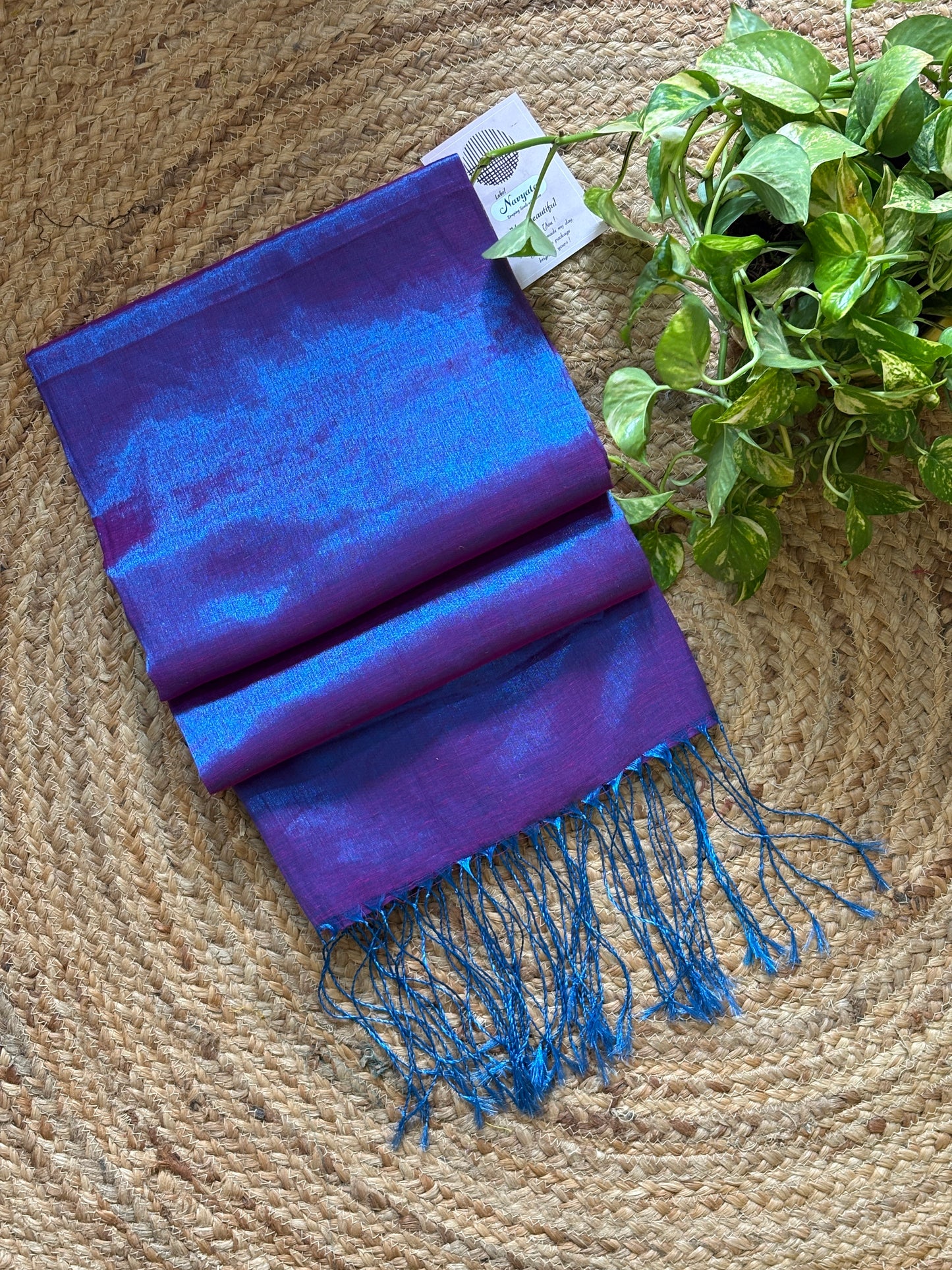 Mul cotton tissue saree