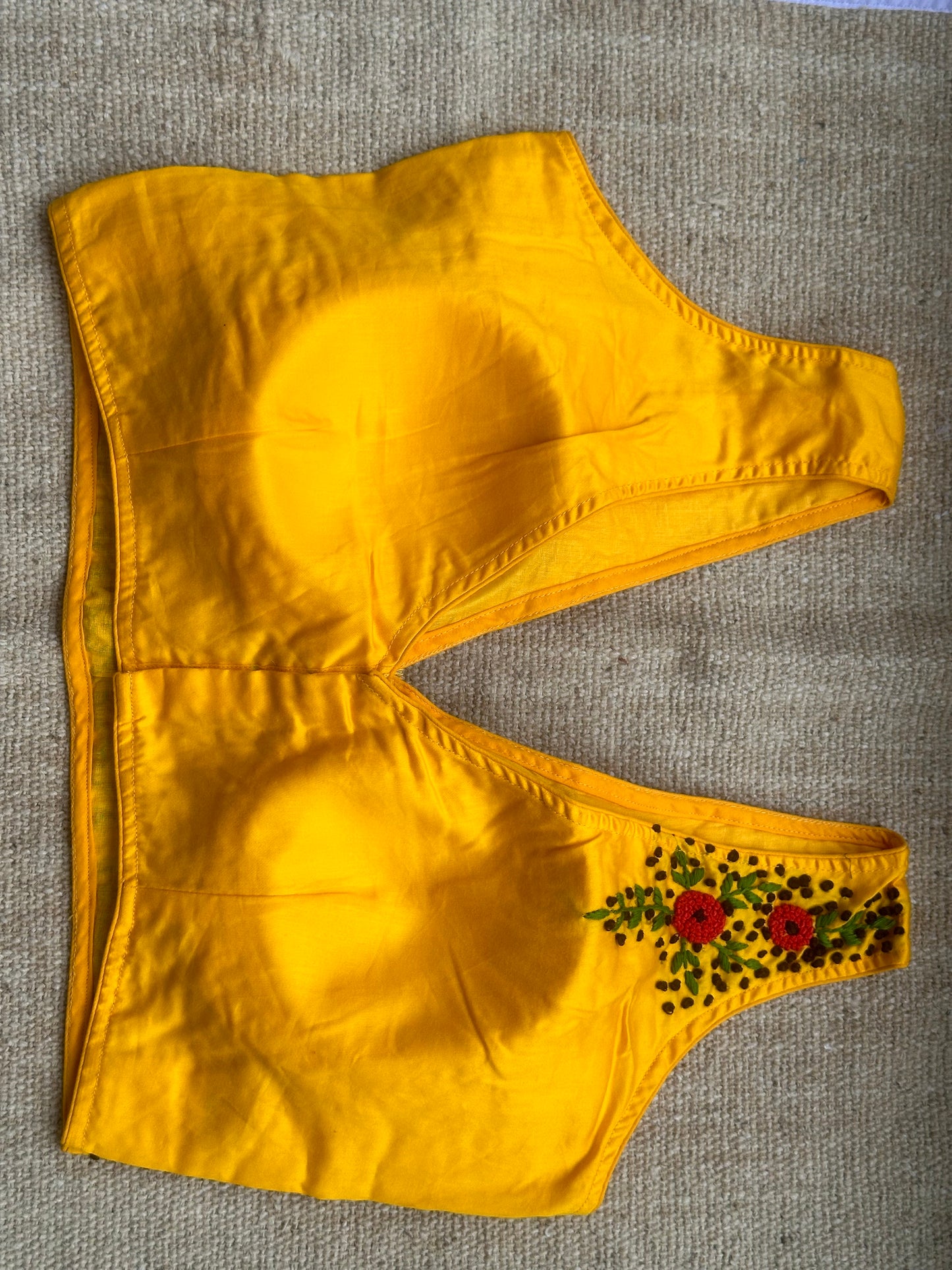 Hand Embroidered Cotton Blouse