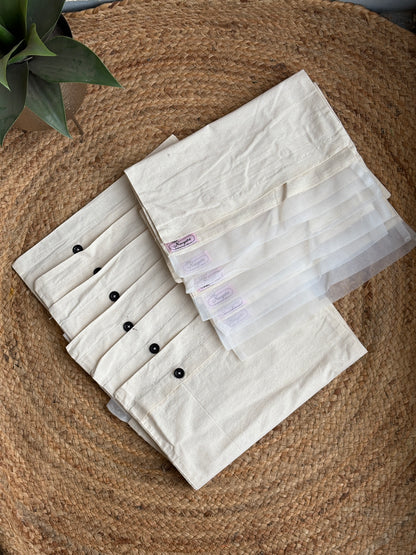 Set of 2 saree covers