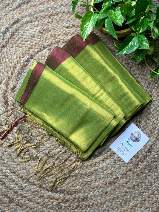 Mul cotton tissue saree